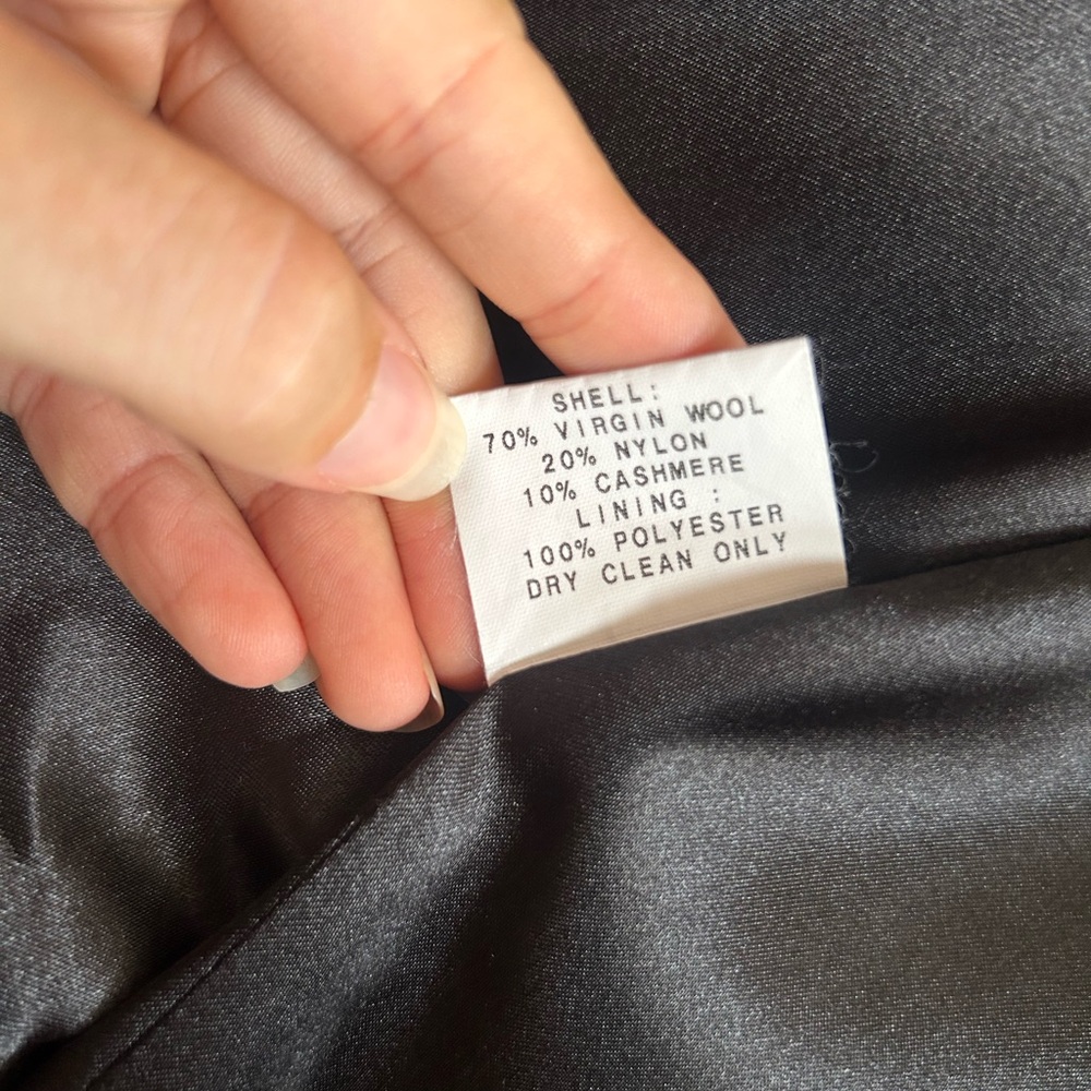 Pendleton Black Double-Breasted Coat - image 6